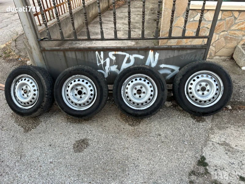 4бр. ОЕМ джанти 15 за VW Transporter T4 - 5x112, снимка 1