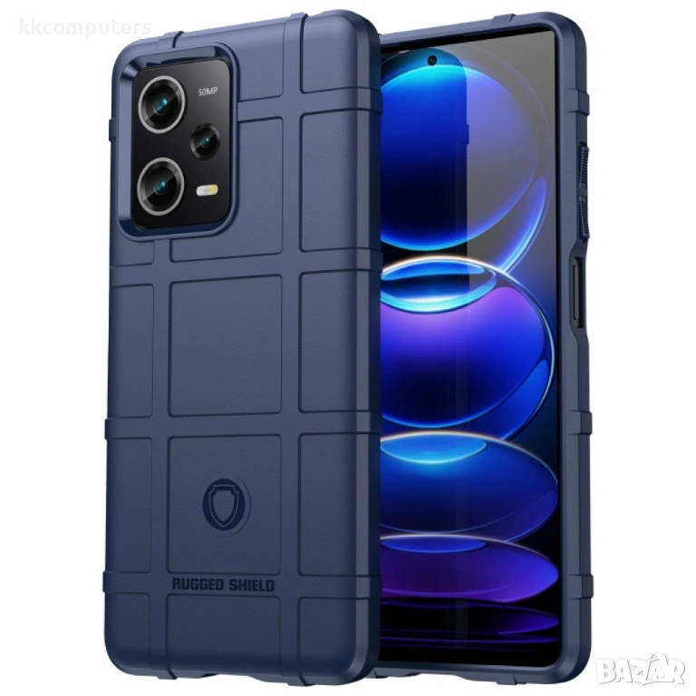 Xiaomi Note 12 Pro 5G / Poco X5 Pro 5GT PU Удароустойчив Калъф и Протектор, снимка 1