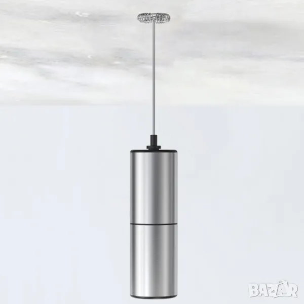 Мини миксер за фрапе от неръждаема стомана, снимка 1