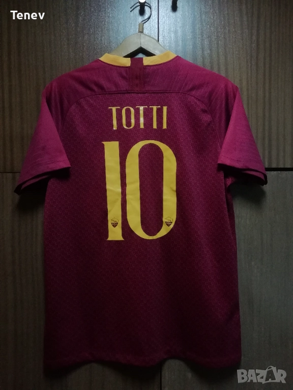 AS Roma Totti Nike оригинална тениска фланелка Рома Тоти екип , снимка 1