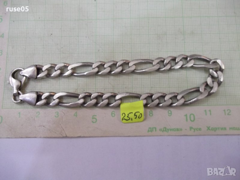 Верижка сребърна - 25,5 гр., снимка 1
