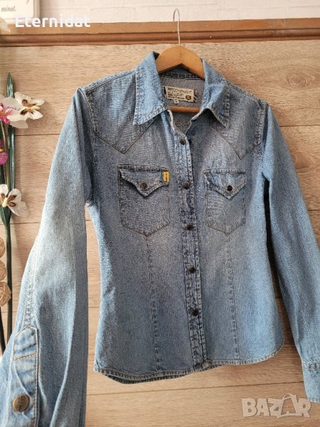 Дънкова риза CROCKER , снимка 1