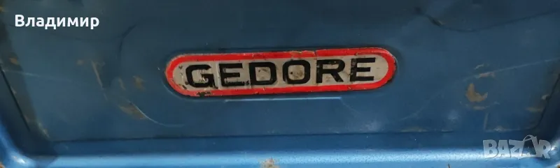 Купувам ориг. Т-върток GEDORE 1/2 1987 и вложки, снимка 1