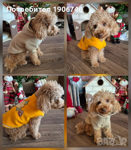 Дрешки от полар за кученца