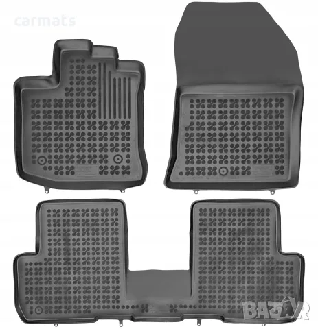 Гумени стелки Rezaw-Plast за Dacia Lodgy (2012+) - тип леген - 5 seats