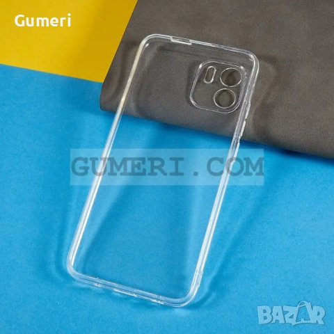  Xiaomi Redmi A2 Прозрачен Силиконов Гръб Със Защита За Камерата, снимка 5 - Калъфи, кейсове - 42648456