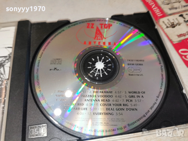 ZZ TOP CD 0102261319, снимка 5 - CD дискове - 53302682