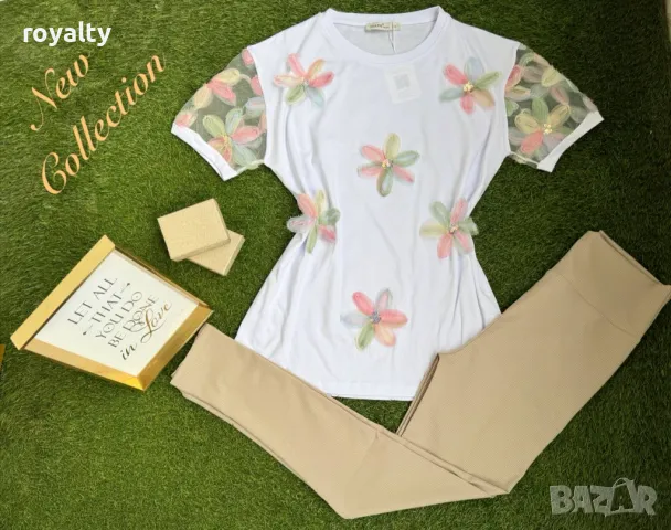 Дамски памучни комплекти Различни дизайни , снимка 8 - Комплекти - 49753057