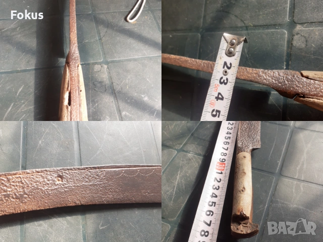 Автентичен възрожденски стар нож каракулак акулак буйновски, снимка 7 - Антикварни и старинни предмети - 53282249