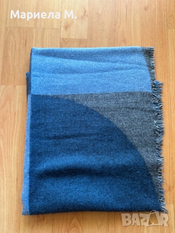 Вълнен шал ZARA, като нов, снимка 2 - Шалове - 52472175