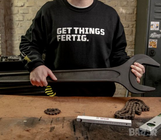 Немски Едностранен Усилен Гаечен КЛЮЧ 75 мм STAHLWILLE Професионални Инструменти Ключове тип DIN 894, снимка 5 - Ключове - 40623877