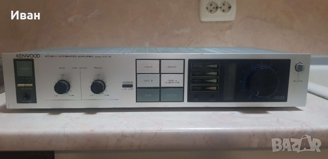 Усилвател KENWOOD KA-31, снимка 1 - Ресийвъри, усилватели, смесителни пултове - 44826813