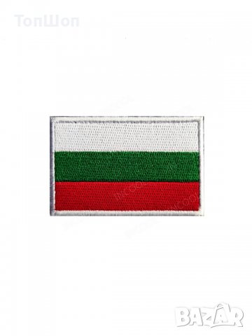 Нашивка бродерия велкро България / BULGARIA