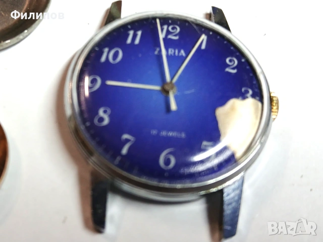 лот руски часовници заря работещи 30е всичките, снимка 4 - Мъжки - 53517497