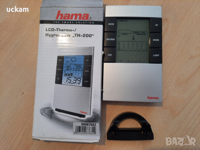 Термометър / Хидрометър Hama LCD TH-200, снимка 3 - Друга електроника - 44837097