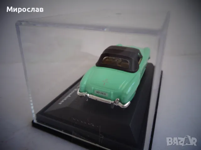 1:72 HONGWELL MERCEDES BENZ 190 SL ИГРАЧКА КОЛИЧКА МОДЕЛ, снимка 5 - Колекции - 47770661