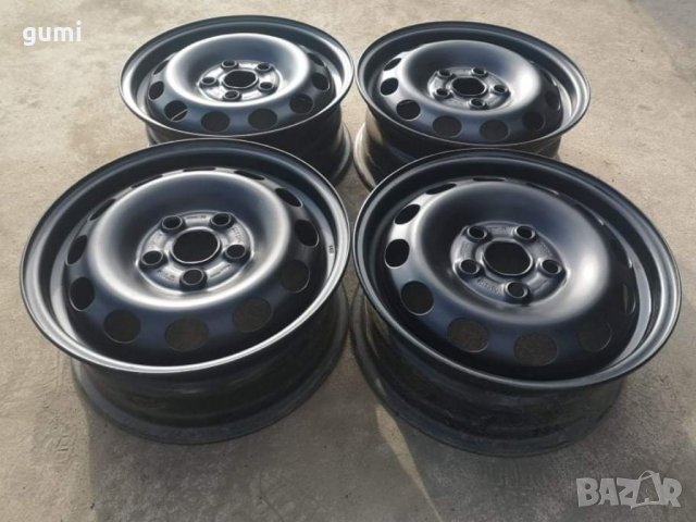 4бр 15ски железни джанти за Ford, VW, Seat 5х112мм, снимка 3 - Гуми и джанти - 35813256