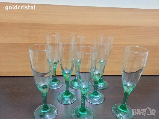 стъклени чаши за вино , снимка 2 - Антикварни и старинни предмети - 48764942
