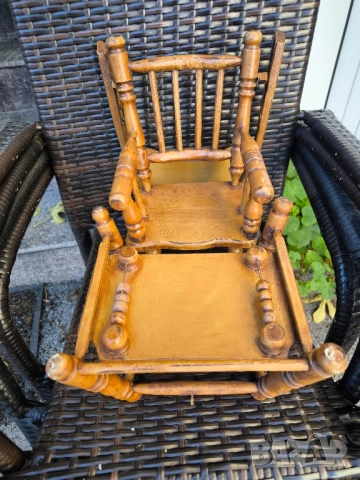 дървено столче, снимка 4 - Декорация за дома - 52232761