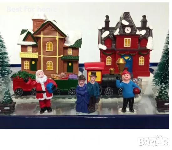 Коледно село/ градче 17 части с осветление от Magik Vllage, снимка 8 - Декорация за дома - 48220545