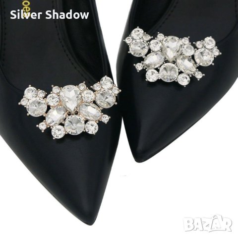 Катарами с кристали за дамски обувки  / 5