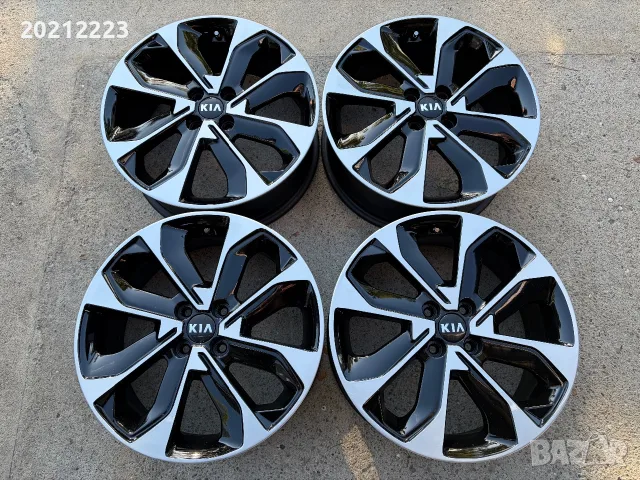 4 броя алуминиеви джанти за Kia Stonic,Kia Rio IV, 17, снимка 6 - Гуми и джанти - 55992441
