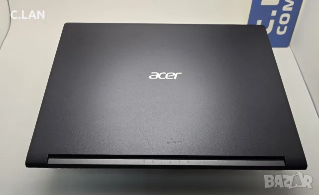 Acer Aspire 7 A715-41G Ryzen 5 3550H/16GB/512SSD/GTX 1650-4GB/FHD/Подсветка, снимка 12 - Лаптопи за дома - 55909349