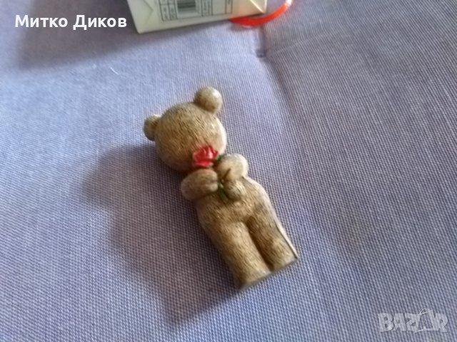 Малко мече за подарък с роза и плик, снимка 8 - Фигурки - 44149343
