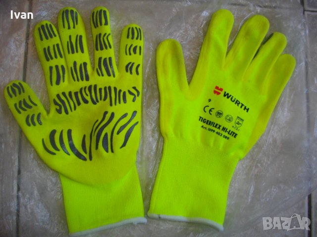 Wurth Tigerflex Hi-Life-Нови Монтажни Ръкавици-Нитрилна Пяна-Вюрт-Размер 9, снимка 2 - Други инструменти - 34621826