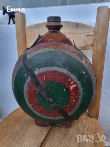 Автентична дървена бъклица Царство България , снимка 3 - Колекции - 51626550