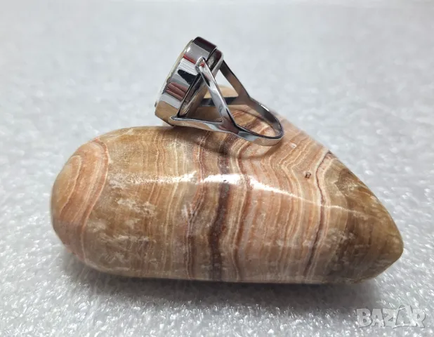 Дамски Механичен Часовник-Пръстен CHAIKA 17 Jewels СССР, снимка 14 - Дамски - 49315763