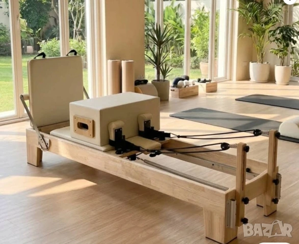 Пилатес REFORMER  "YOLIDA, снимка 2 - Фитнес уреди - 40271397