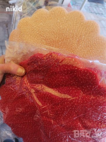 100 бр Кръгли тюлени кръгчета тюл тюлени тюлчета органза органзени за декорация сувенири и ръчна, снимка 6 - Други - 37745488