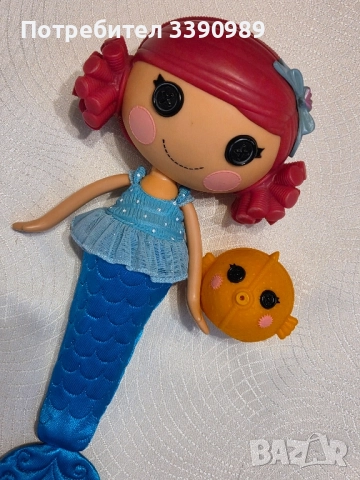 Голяма кукла Лалалупси русалка Lalaloopsy Mermaid, снимка 4 - Кукли - 52183342