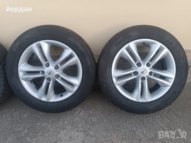 Гуми с джанти Nissan Qashqai 17", снимка 3 - Гуми и джанти - 52267841