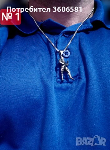 Фитнес/Спортно колие медицинска/титаниева стомана Културист/Щангист, снимка 11 - Колиета, медальони, синджири - 41830608