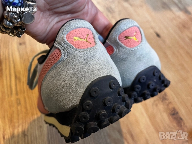 Като нови Маратонки Puma 38 размер Естествена кожа в пастелни свежи цветове, снимка 8 - Маратонки - 53827351