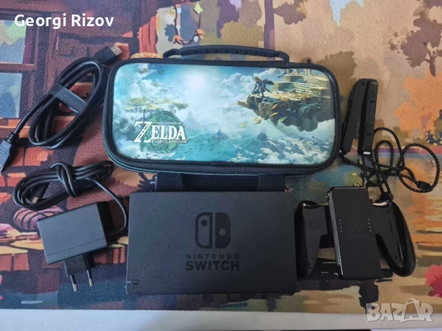 Nintendo Switch V2 Modded | 128GB | "Zelda Edition", снимка 5 - Nintendo конзоли - 56189067