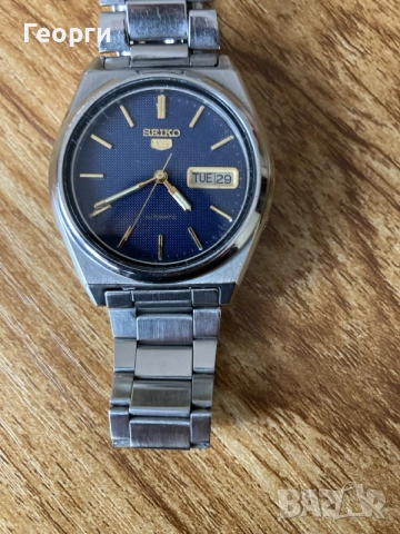 Мъжки оригинален японски часовник Seiko , снимка 3 - Мъжки - 56314434