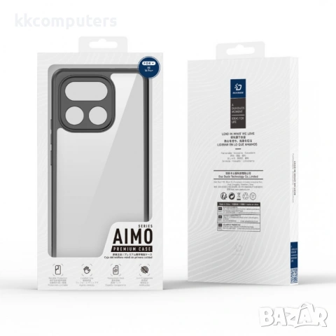 Прозрачен Калъф DUX DUCIS Aimo Series за Realme 16 Pro+ 5G - PC + TPU, 0.8mm Защита, SGS тестван, RE, снимка 9 - Резервни части за телефони - 53609181