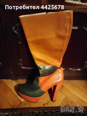 Дамски ботуши, снимка 2 - Дамски ботуши - 49684036