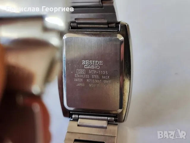 Часовник кварц casio Beside MTP 1135, снимка 5 - Мъжки - 47492023