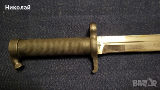 Щик маузер Швеция модел 1896 с лопус и заключване, снимка 7 - Антикварни и старинни предмети - 52373241