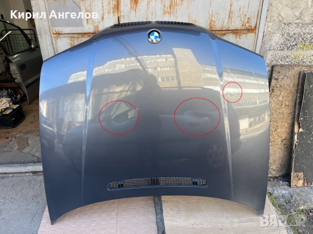 Преден капак за BMW E46 преди фейс (седан и комби), снимка 2 - Части - 53865235