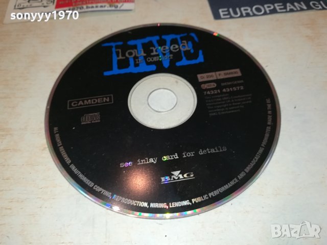 LIVE LOU REED CD 1608231210, снимка 6 - CD дискове - 41872624