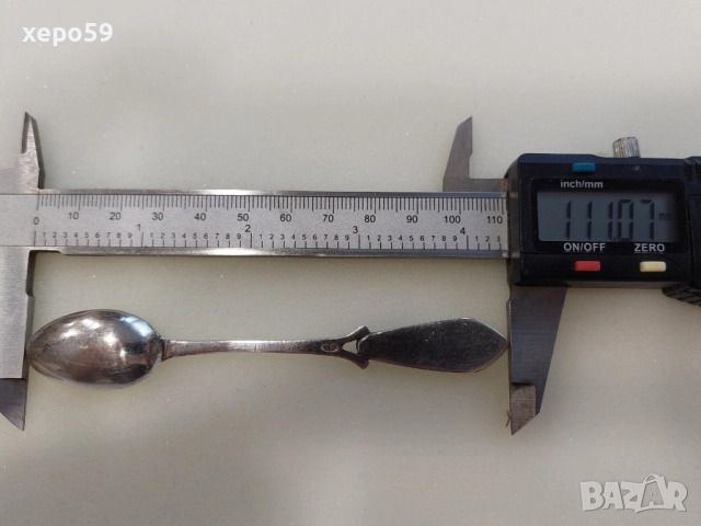 ССребърни 84 руски лъжички с емайл за чай или кафе-120 лв за брой,сребро 84, снимка 8 - Прибори за хранене, готвене и сервиране - 52637844