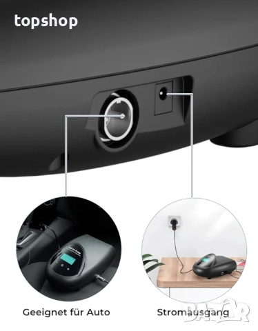 Нова електрическа SUP помпа DEERFAMY 15000 mAh, 20 PSI, акумулаторна, за SUP, бързо зареждане ..., снимка 3 - Друга електроника - 52077859