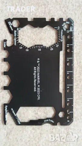 Мулти инструмент Кредитна карта, снимка 7 - Фен артикули - 39979213