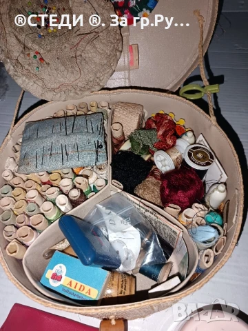 Винтидж шевни принадлежности, снимка 4 - Антикварни и старинни предмети - 50926451