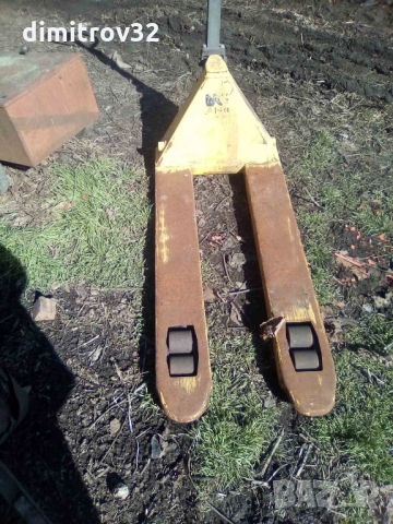 Транспалетна колична изправна, снимка 2 - Индустриална техника - 36092705